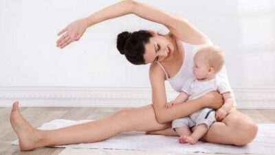 a ponerse en forma ejercicios junto a tu bebe
