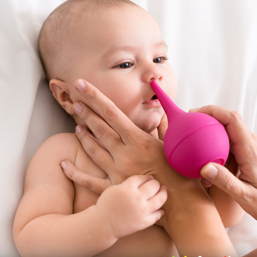 como limpiarle la nariz y los oidos a tu bebe